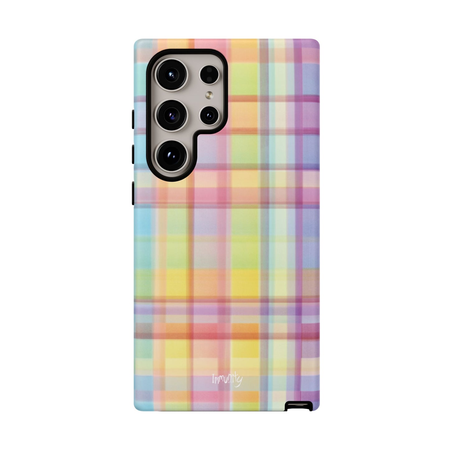 Rainbow Gingham Phone Case