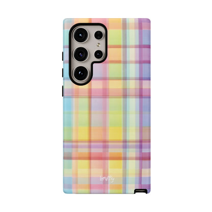 Rainbow Gingham Phone Case