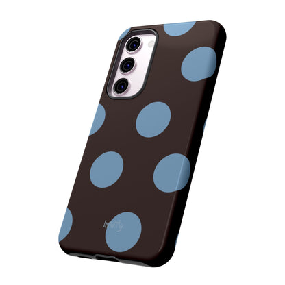Big Blue Polka Dot Phone Case
