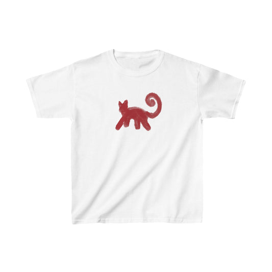 Red Cat Boxy Tee