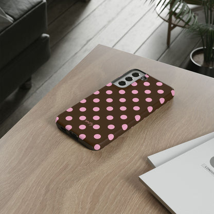 Pink Polka Dot Phone Case