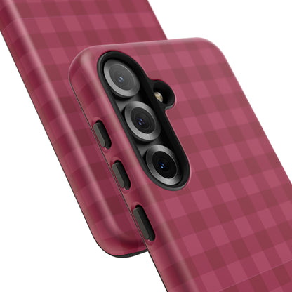 Pomegranate Gingam Phone Case