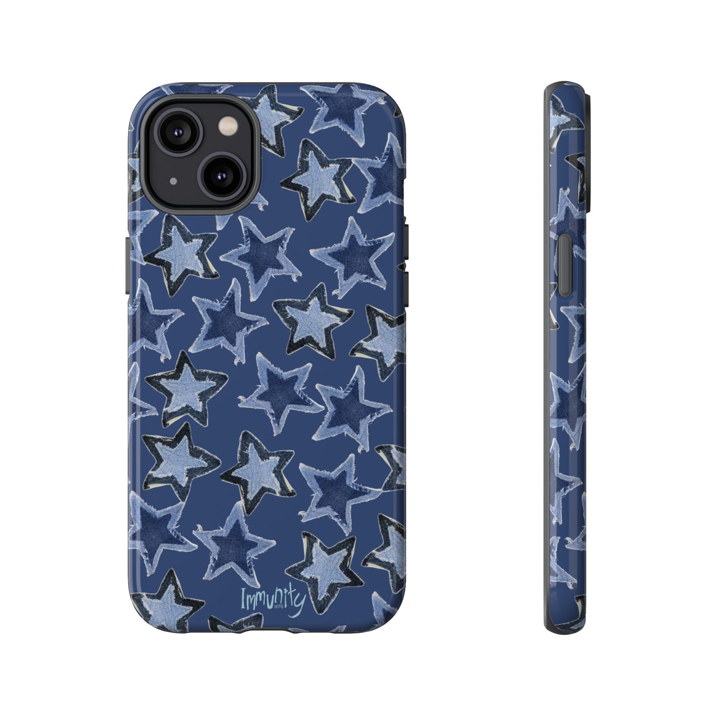 Denim Star Phone Case