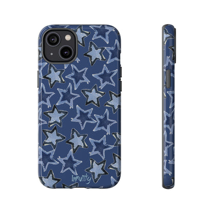 Denim Star Phone Case