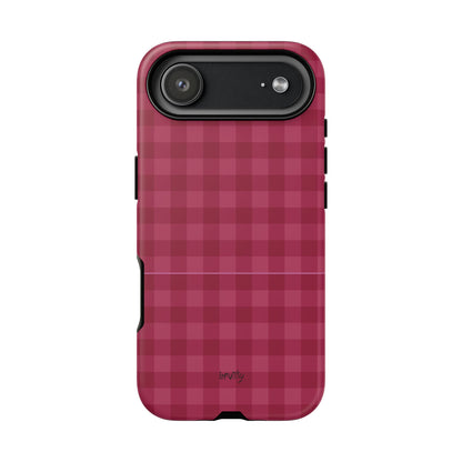 Pomegranate Gingam Phone Case
