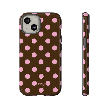 Pink Polka Dot Phone Case