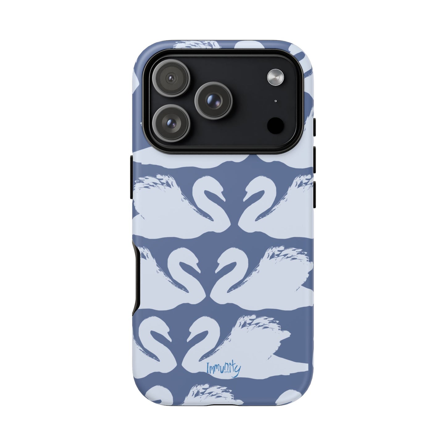 Swan Hearts Phone Case