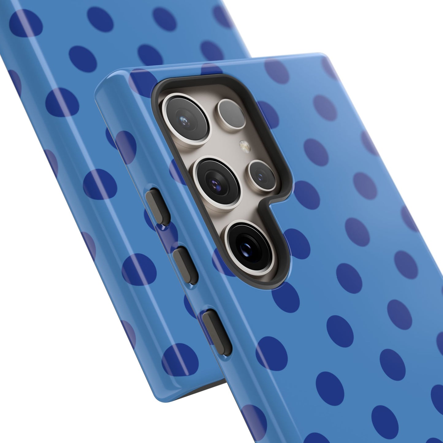 Blue Polka Dot Phone Case