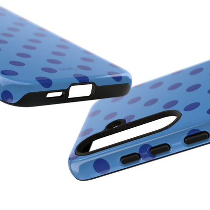 Blue Polka Dot Phone Case