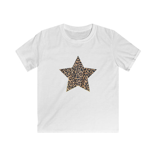 Cheetah Star Baby Tee