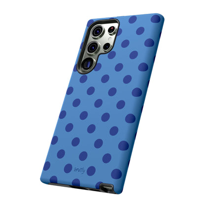 Blue Polka Dot Phone Case