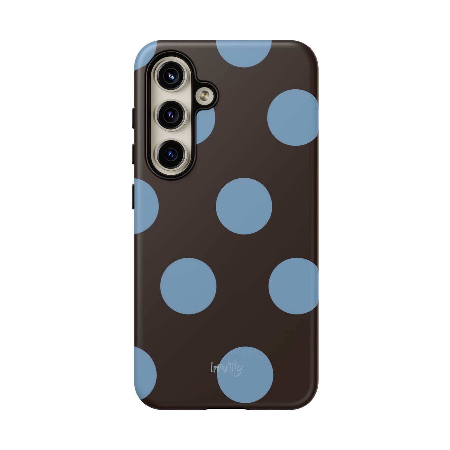 Big Blue Polka Dot Phone Case