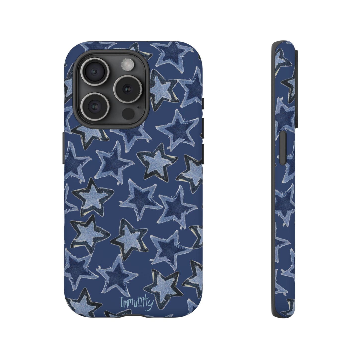 Denim Star Phone Case