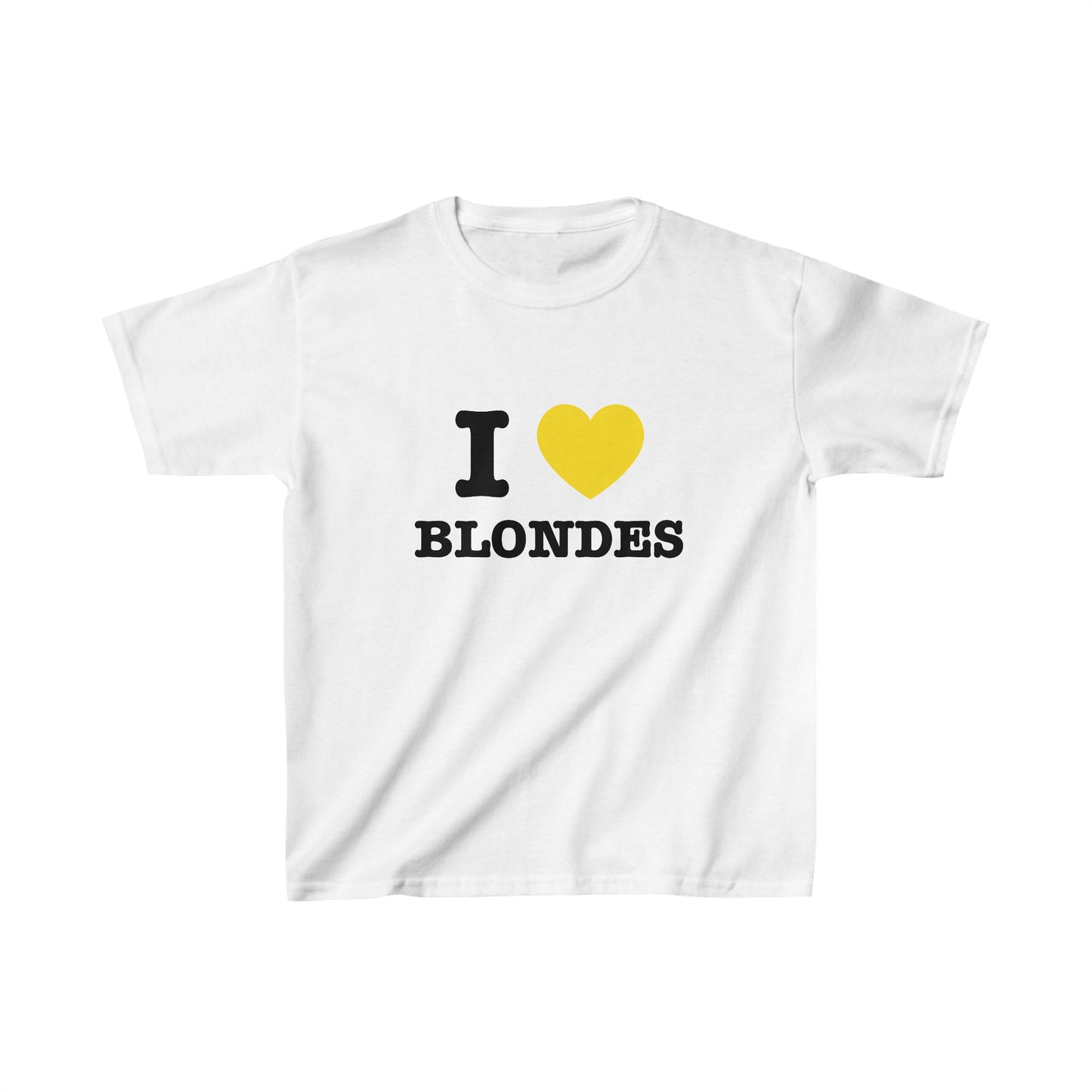 I Heart Blondes Boxy Tee