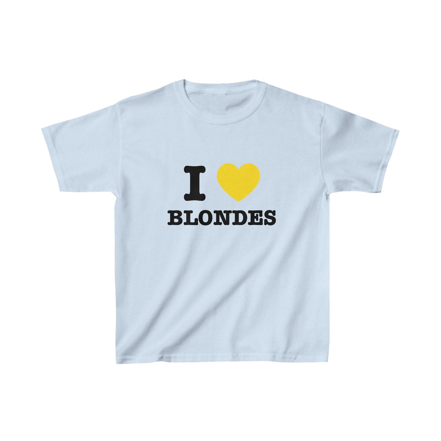 I Heart Blondes Boxy Tee