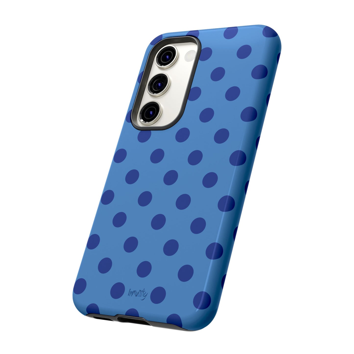 Blue Polka Dot Phone Case
