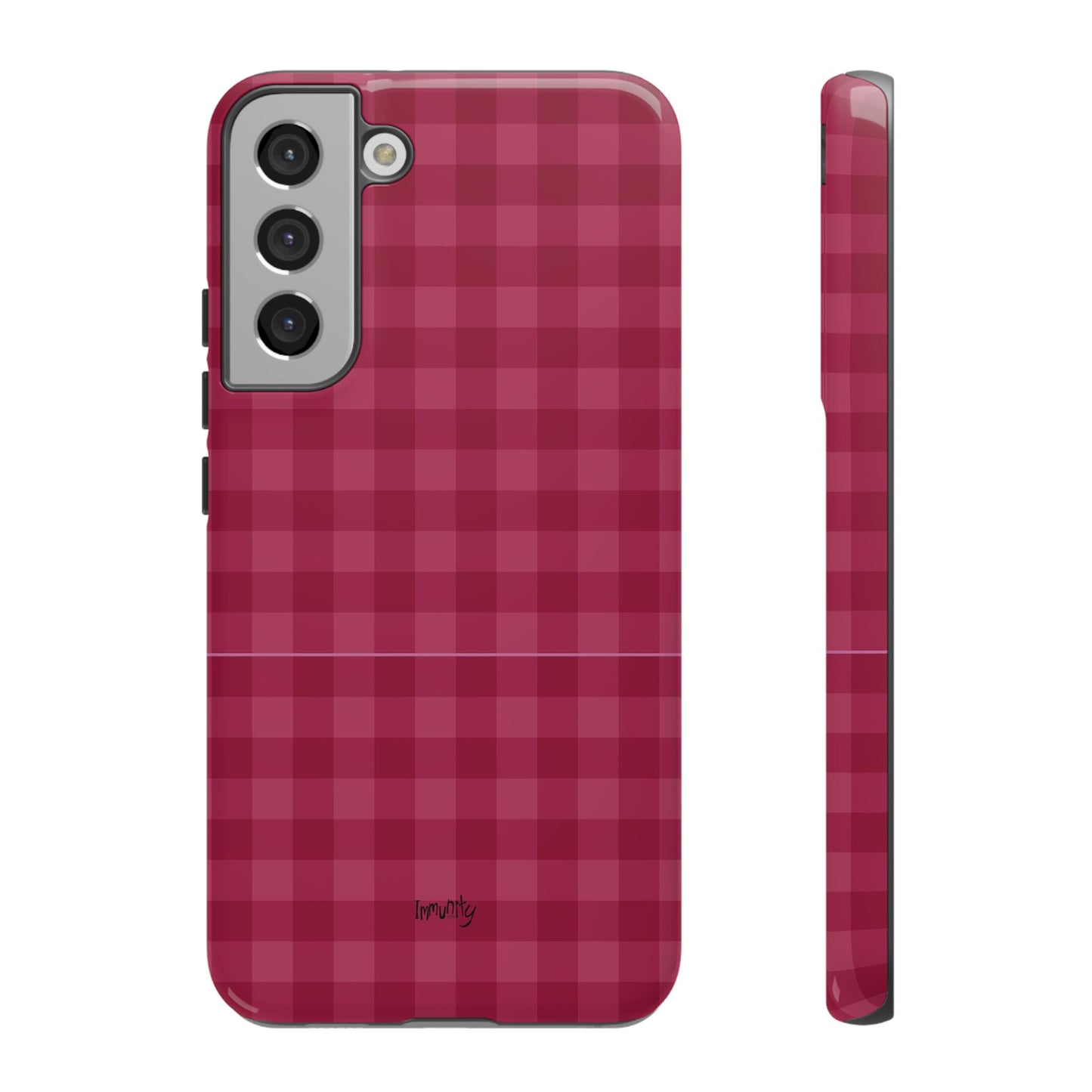 Pomegranate Gingam Phone Case