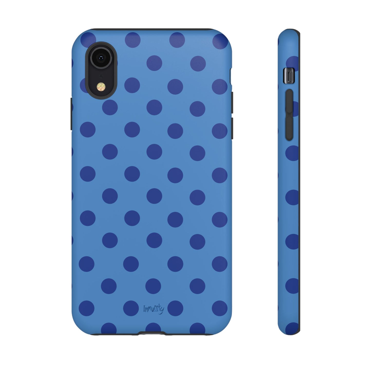 Blue Polka Dot Phone Case