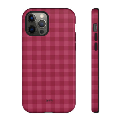 Pomegranate Gingam Phone Case