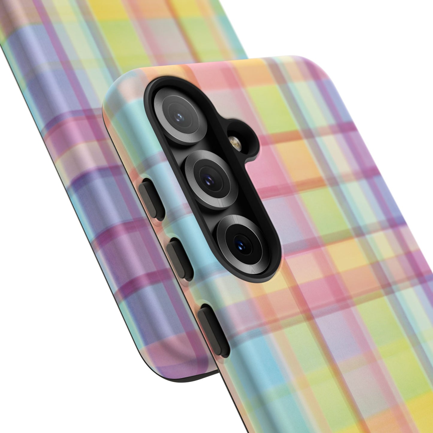 Rainbow Gingham Phone Case