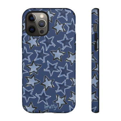 Denim Star Phone Case