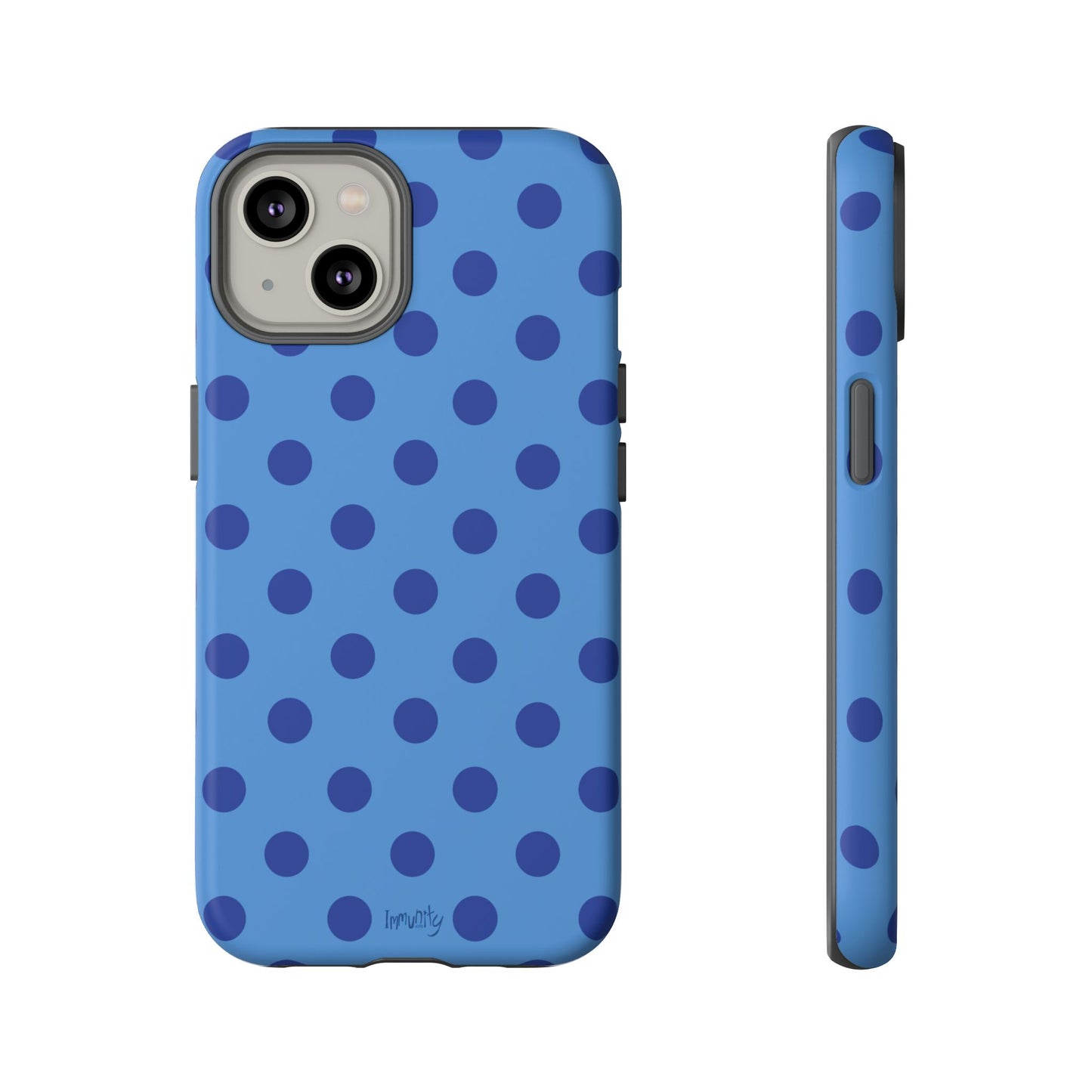 Blue Polka Dot Phone Case