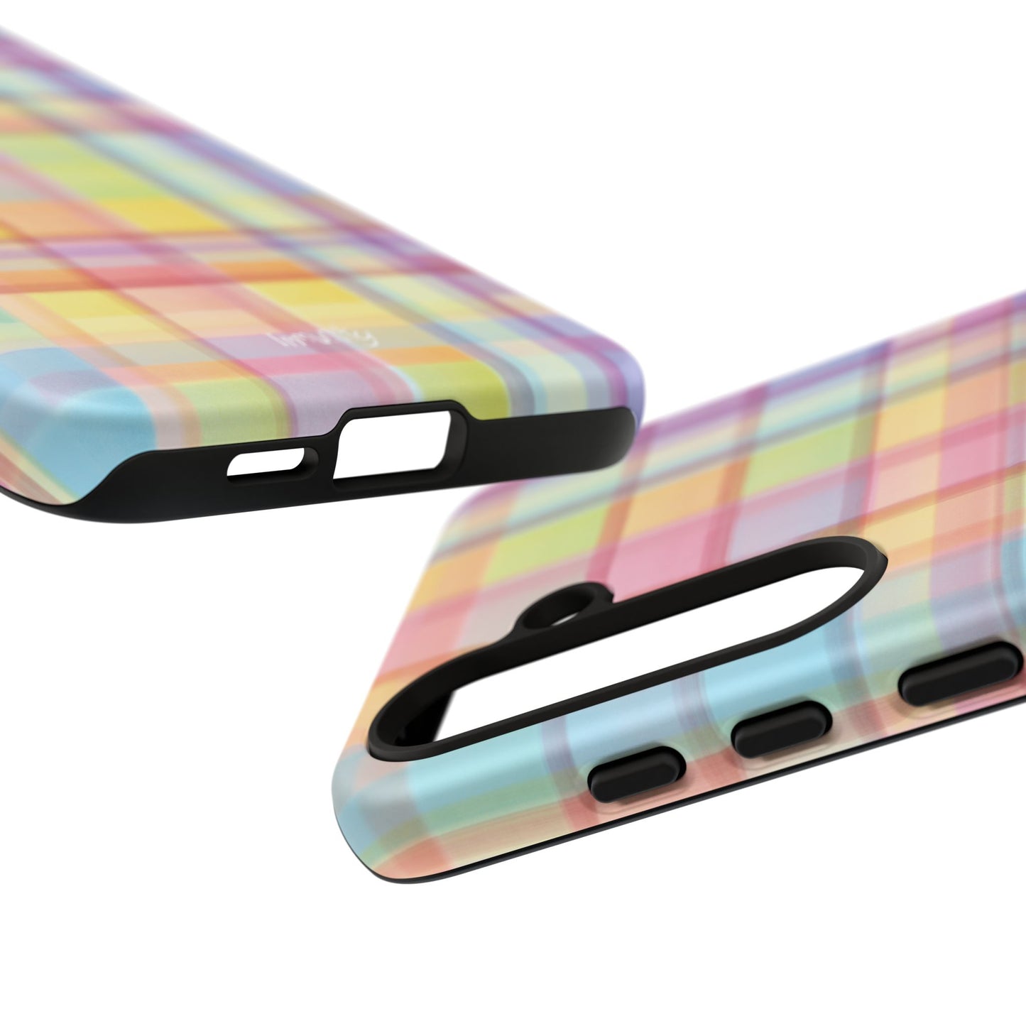 Rainbow Gingham Phone Case