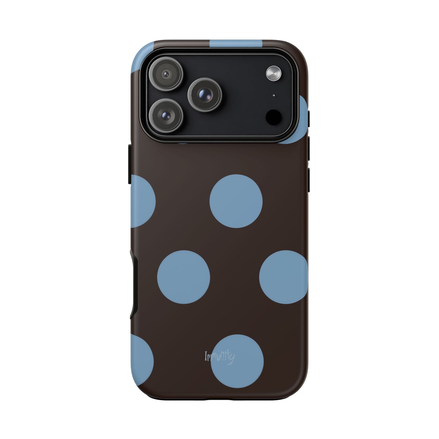 Big Blue Polka Dot Phone Case