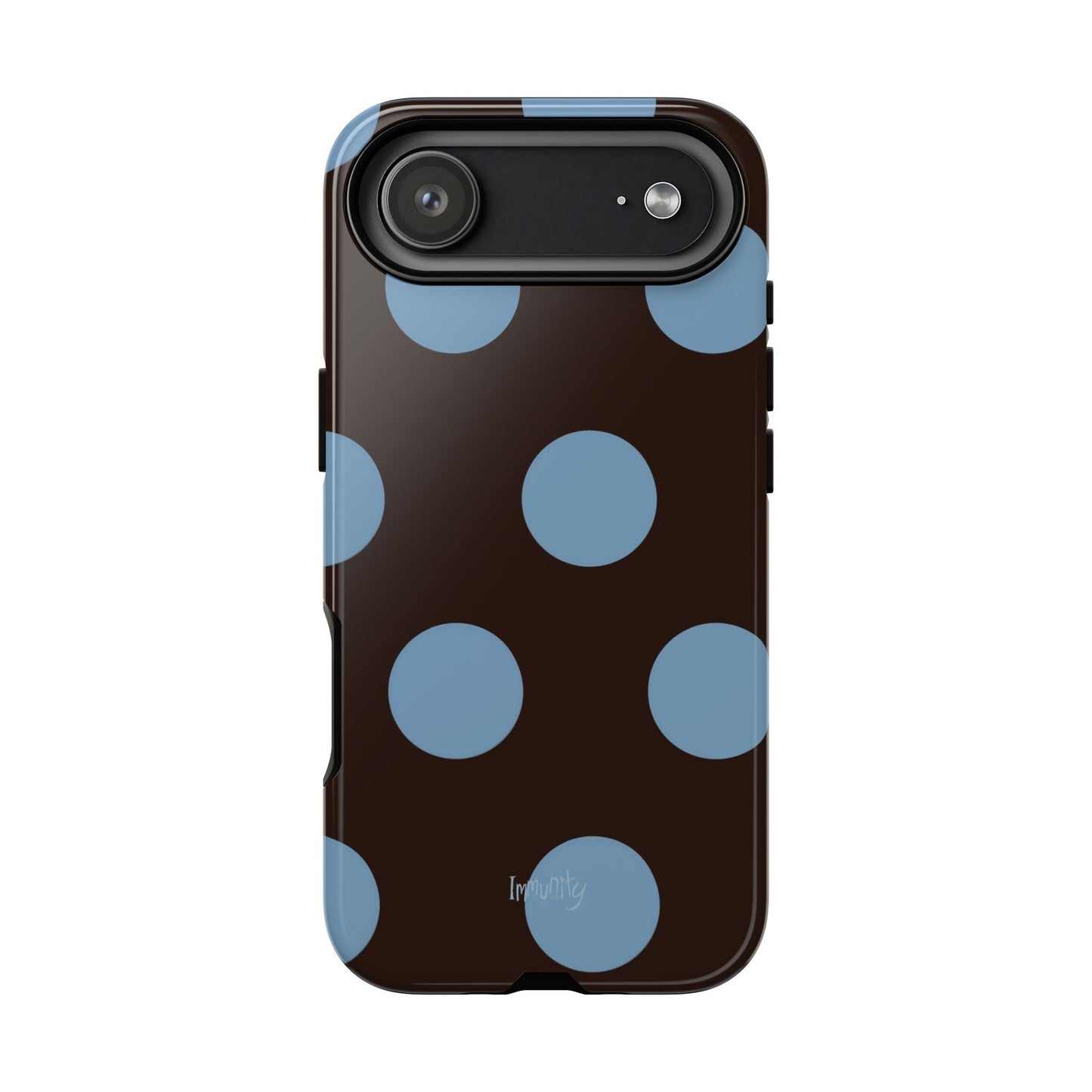 Big Blue Polka Dot Phone Case