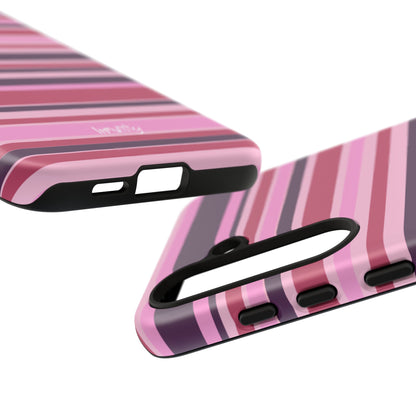 Pink Stripes Phone Case