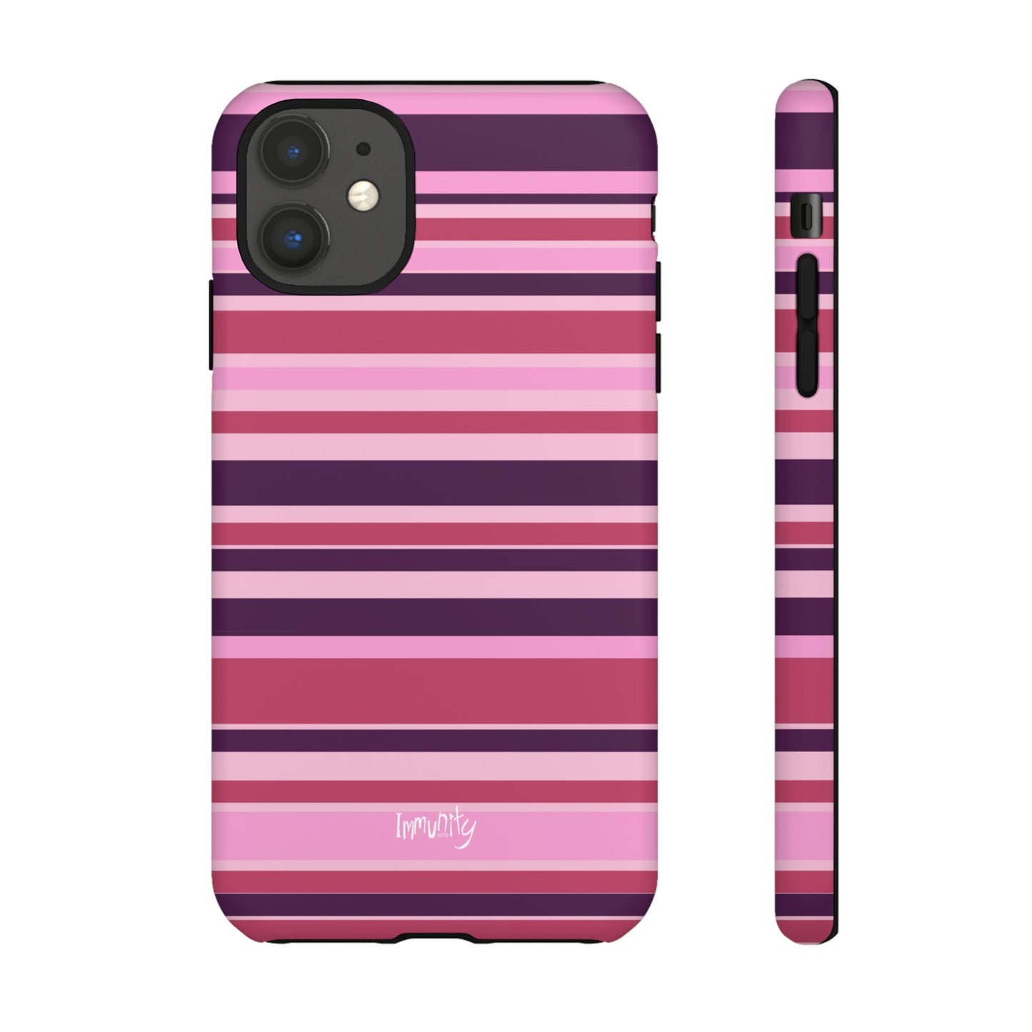 Pink Stripes Phone Case