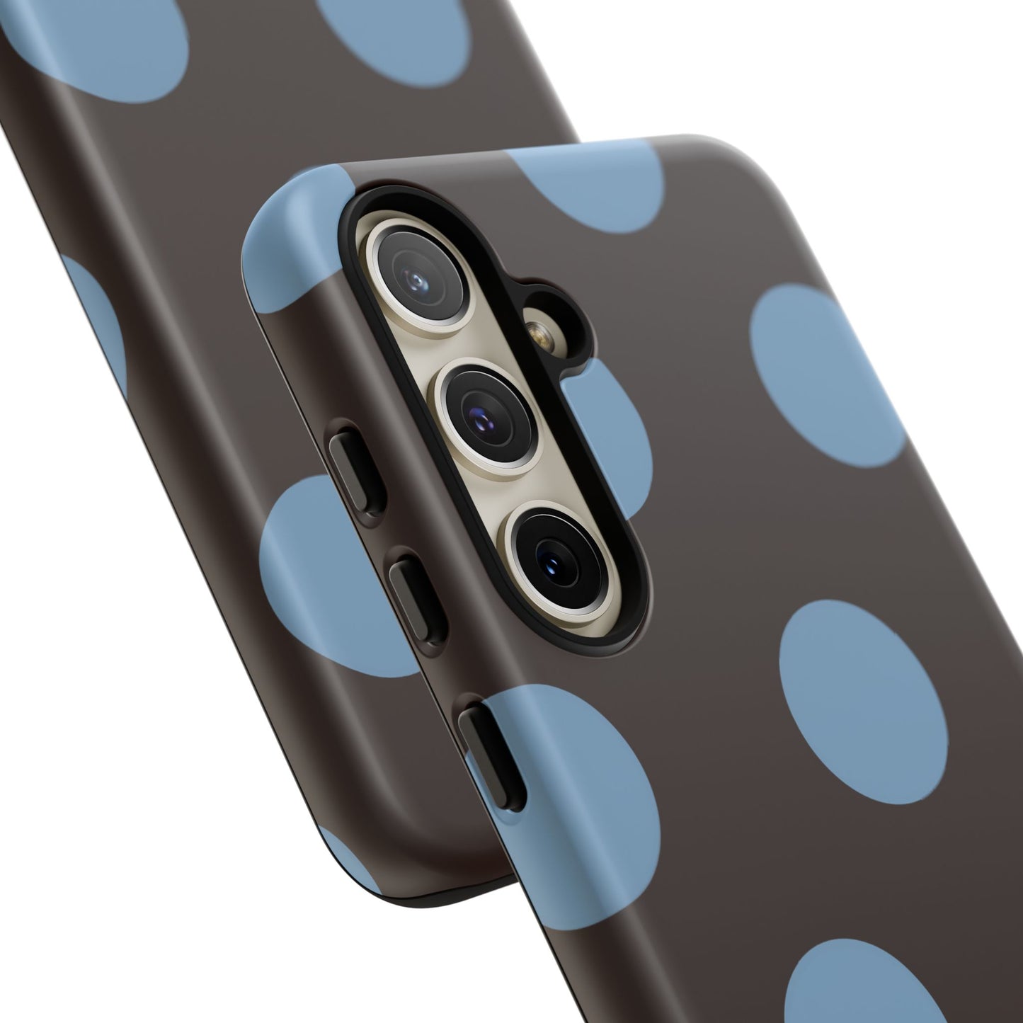 Big Blue Polka Dot Phone Case
