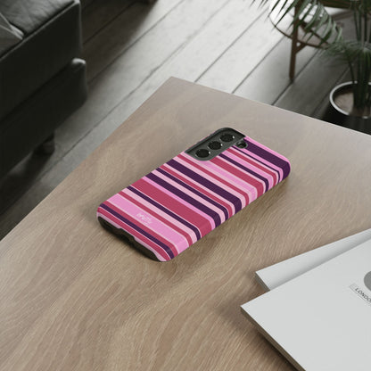Pink Stripes Phone Case