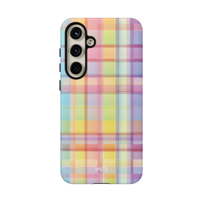 Rainbow Gingham Phone Case