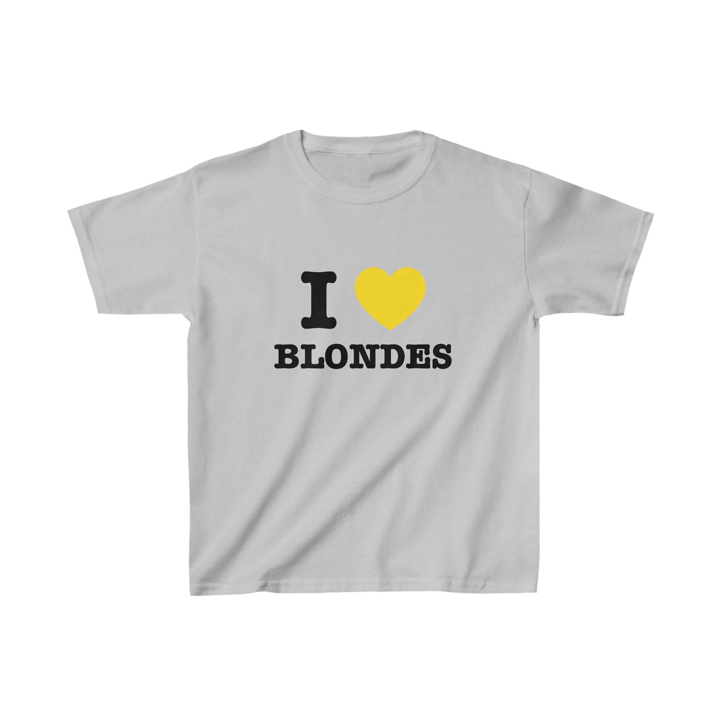 I Heart Blondes Boxy Tee