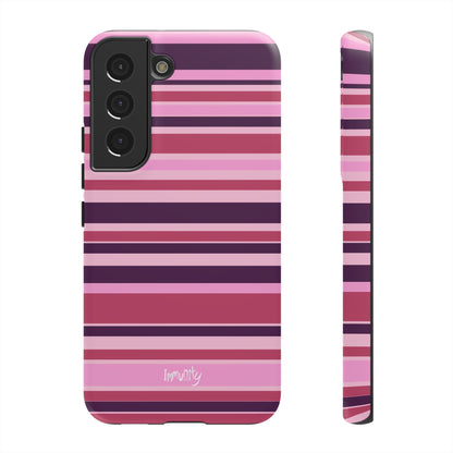 Pink Stripes Phone Case