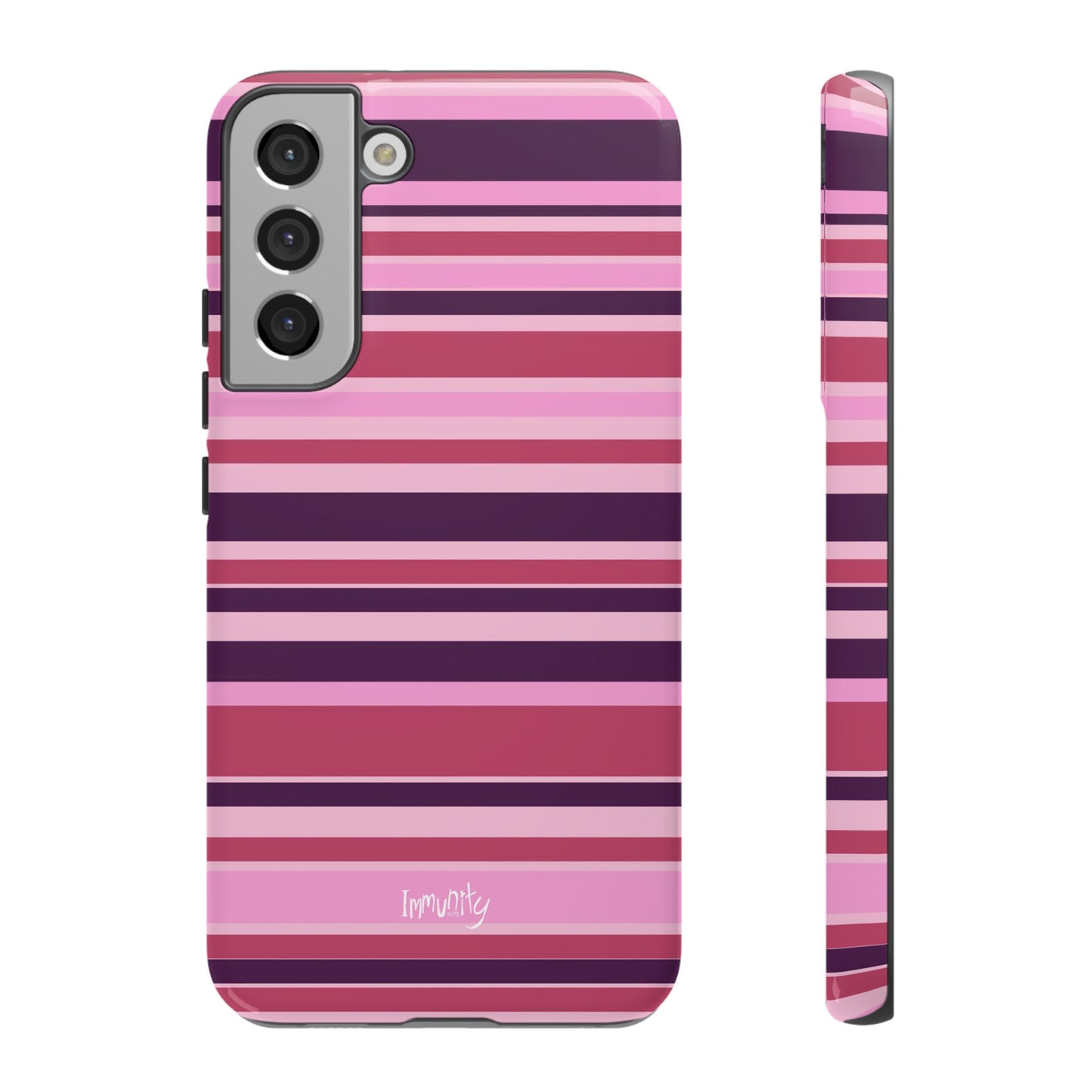 Pink Stripes Phone Case