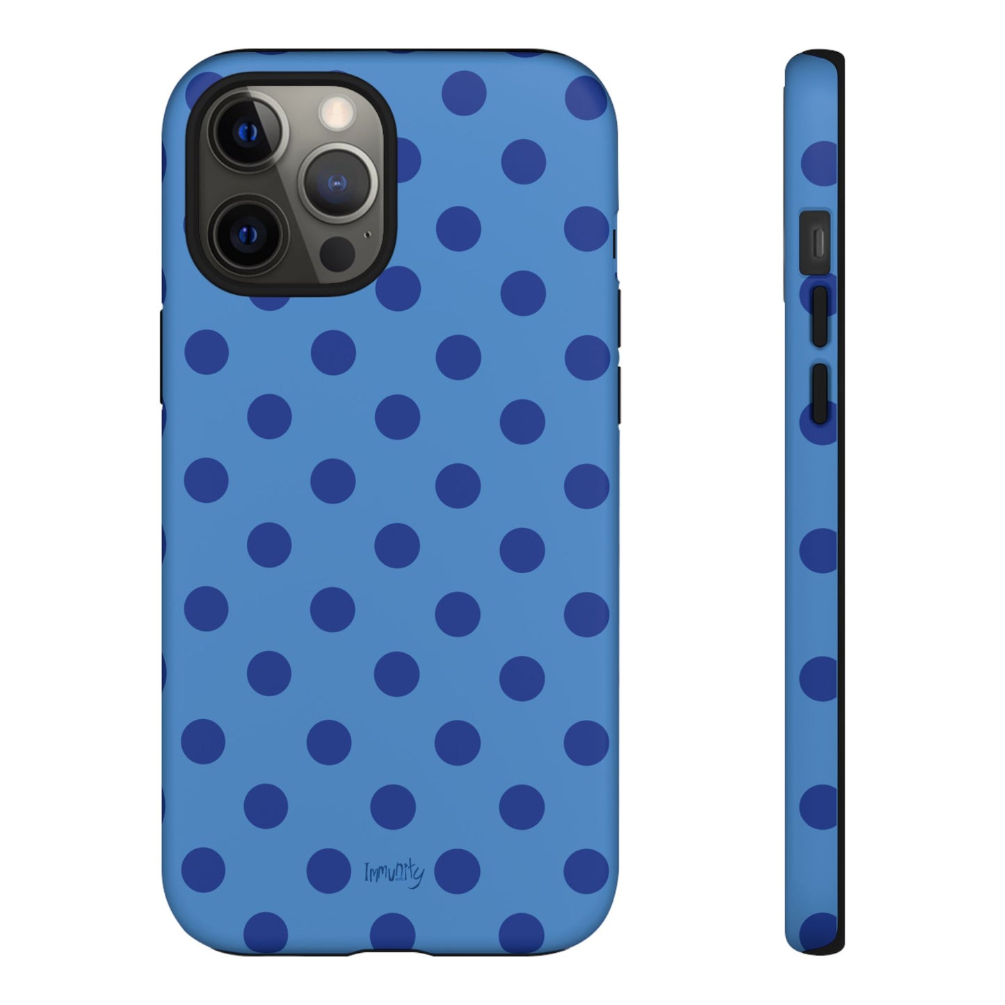 Blue Polka Dot Phone Case