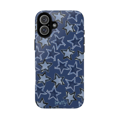Denim Star Phone Case