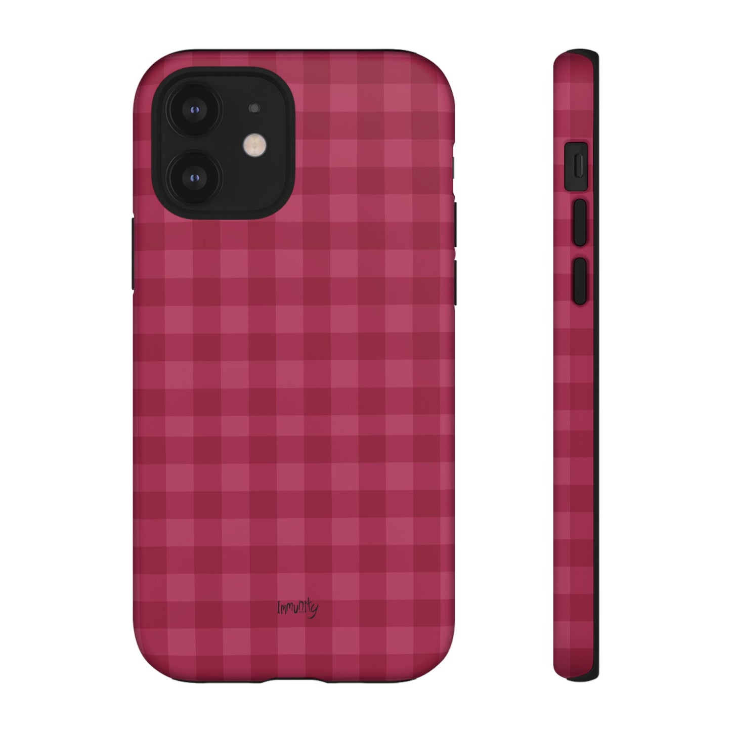 Pomegranate Gingam Phone Case