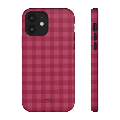 Pomegranate Gingam Phone Case