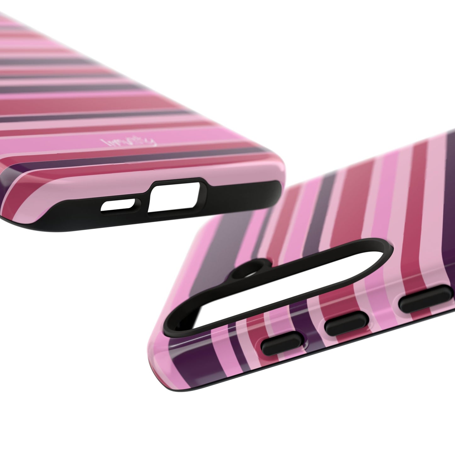 Pink Stripes Phone Case