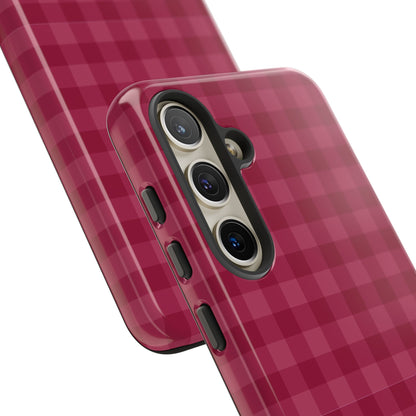 Pomegranate Gingam Phone Case