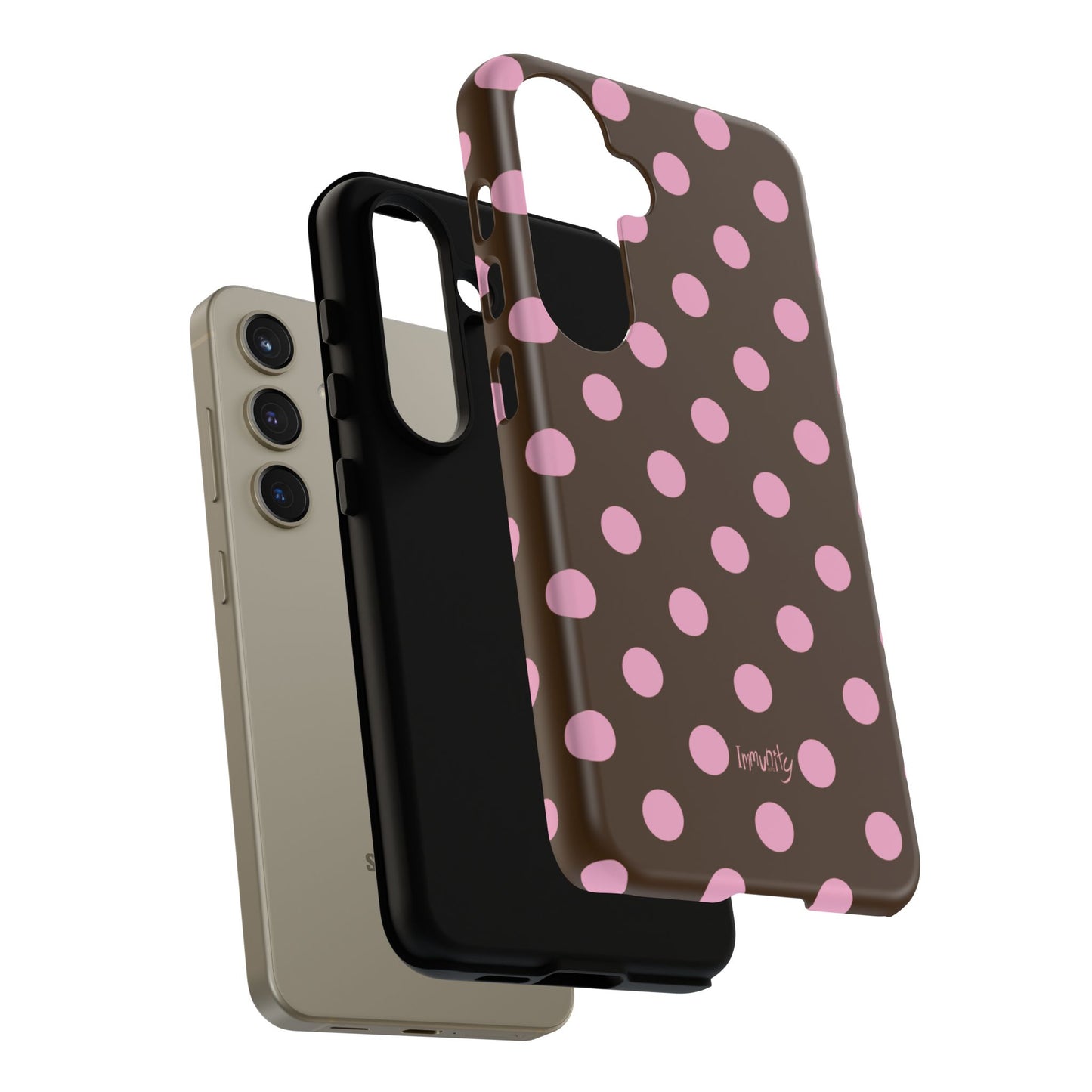 Pink Polka Dot Phone Case