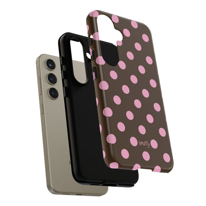 Pink Polka Dot Phone Case