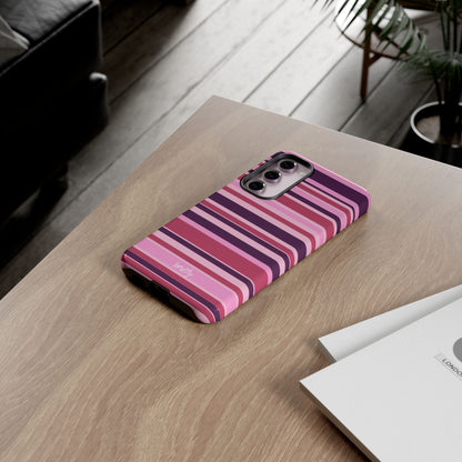 Pink Stripes Phone Case