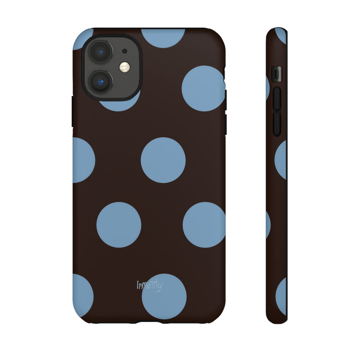 Big Blue Polka Dot Phone Case