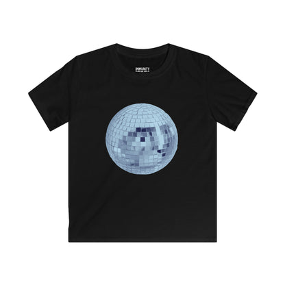 Blue Mirrorball Baby Tee
