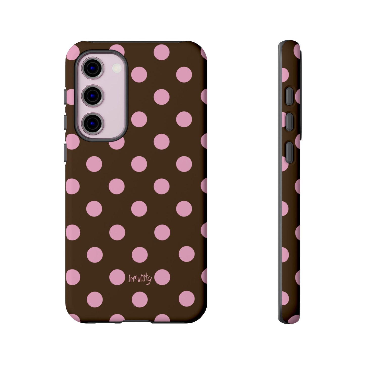 Pink Polka Dot Phone Case