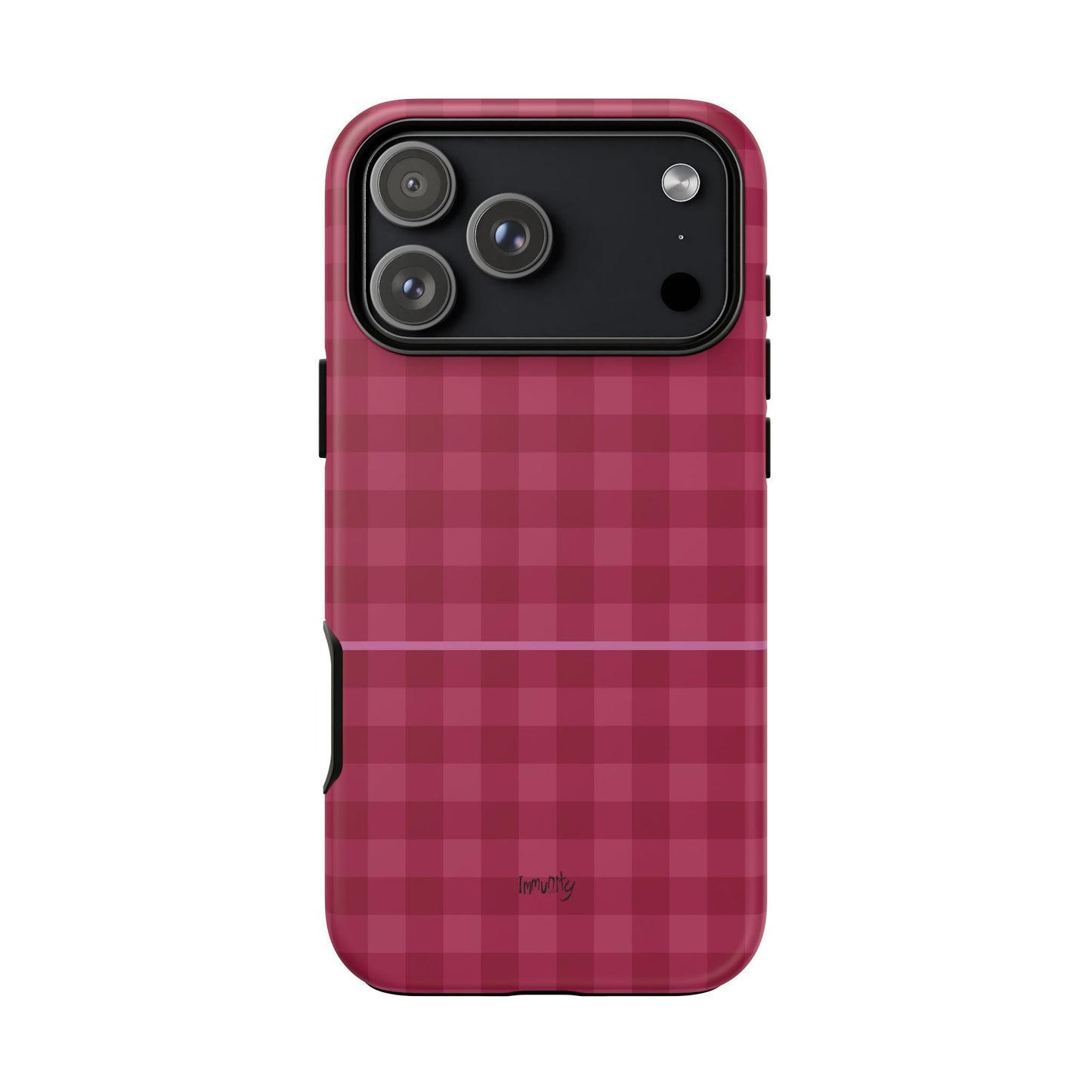 Pomegranate Gingam Phone Case